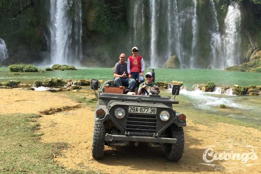 Ban Gioc Ba Be Jeep Tour