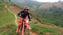 Vietnam Off-road Motorbike Tour track