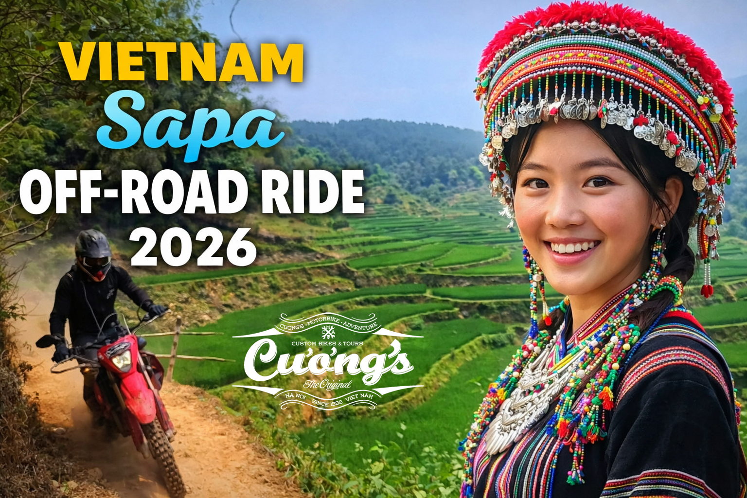North-West Vietnam Sapa Loop Off-Road Adventure 2026