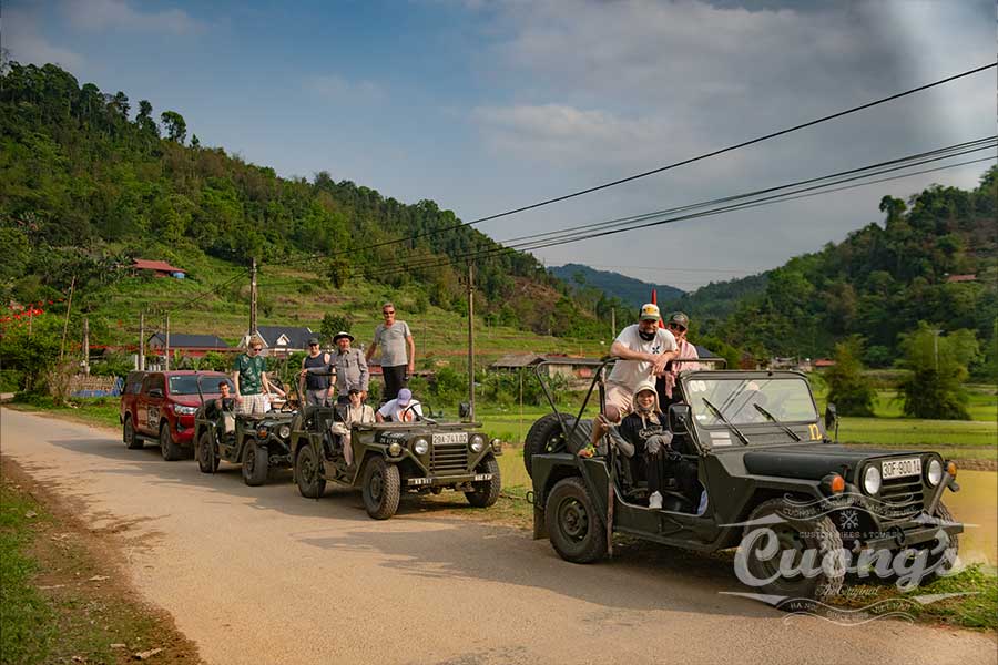 Ha Giang self-drive US Army Jeep